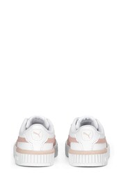 Puma White Babies Carina 2.0 AC Trainers - Image 4 of 6