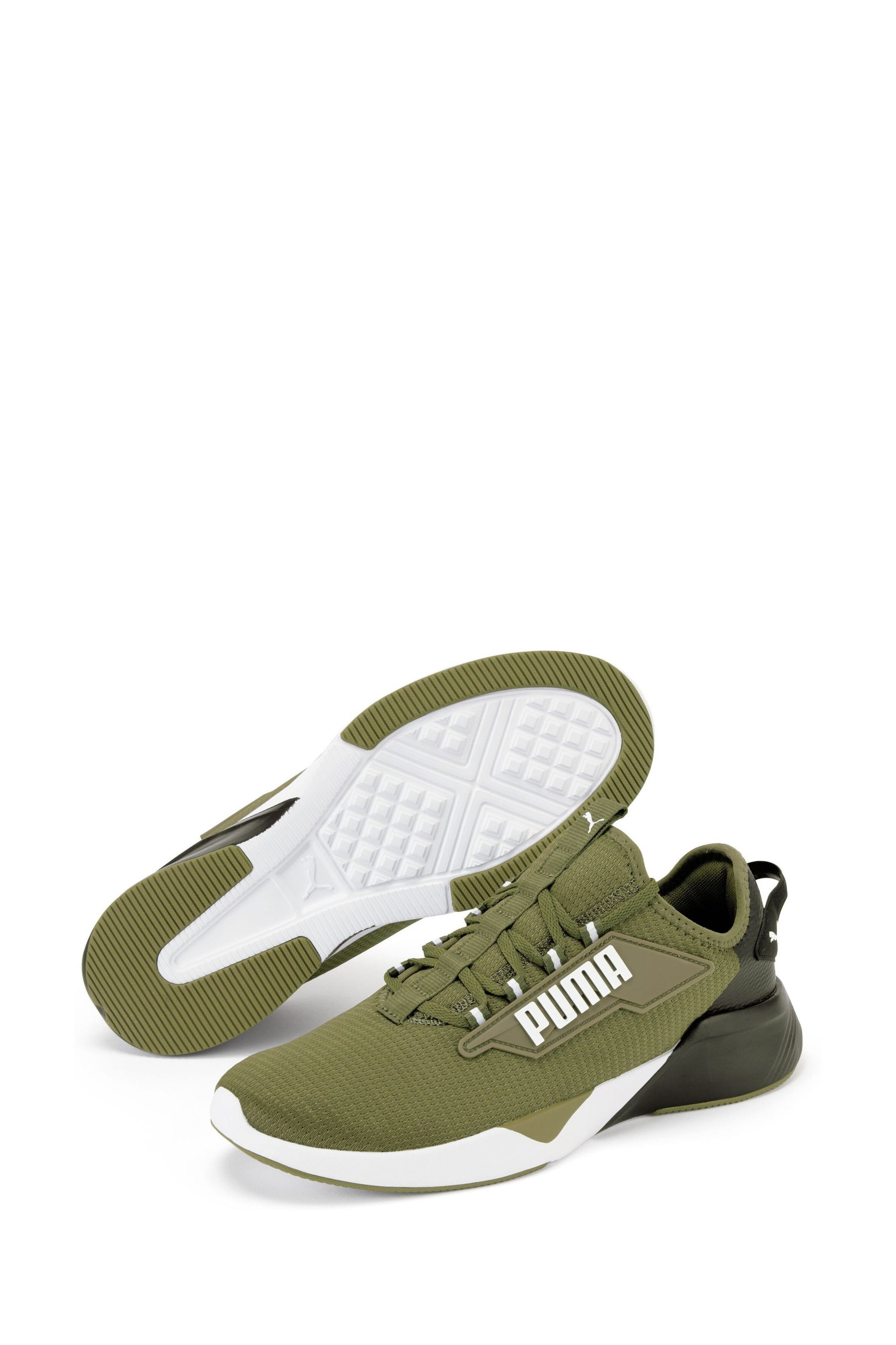 Puma forest green shoes on sale