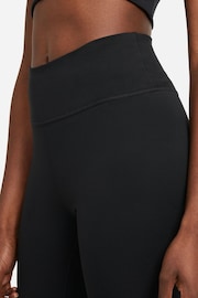 Nike Black One Mid Rise Leggings - Image 4 of 7