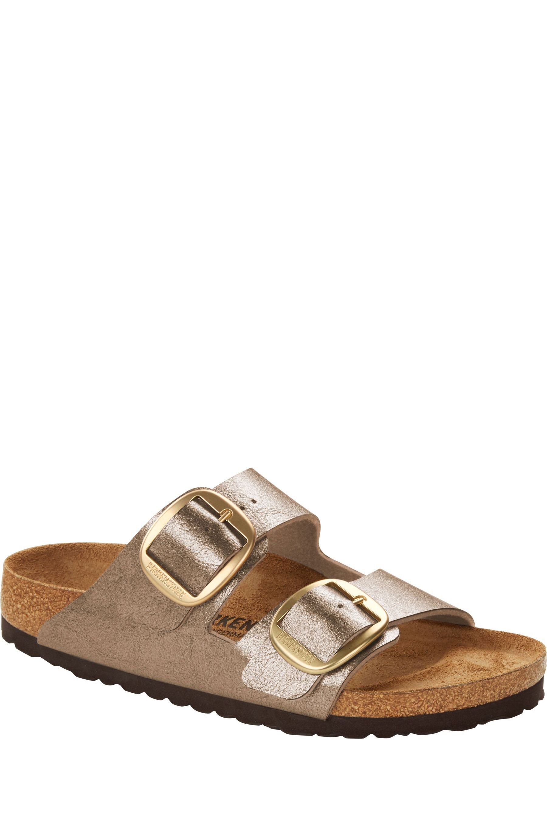 Birkenstock arizona bronze metallic shop