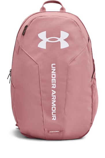 Under Armour Light Pink Hustle Lite Backpack