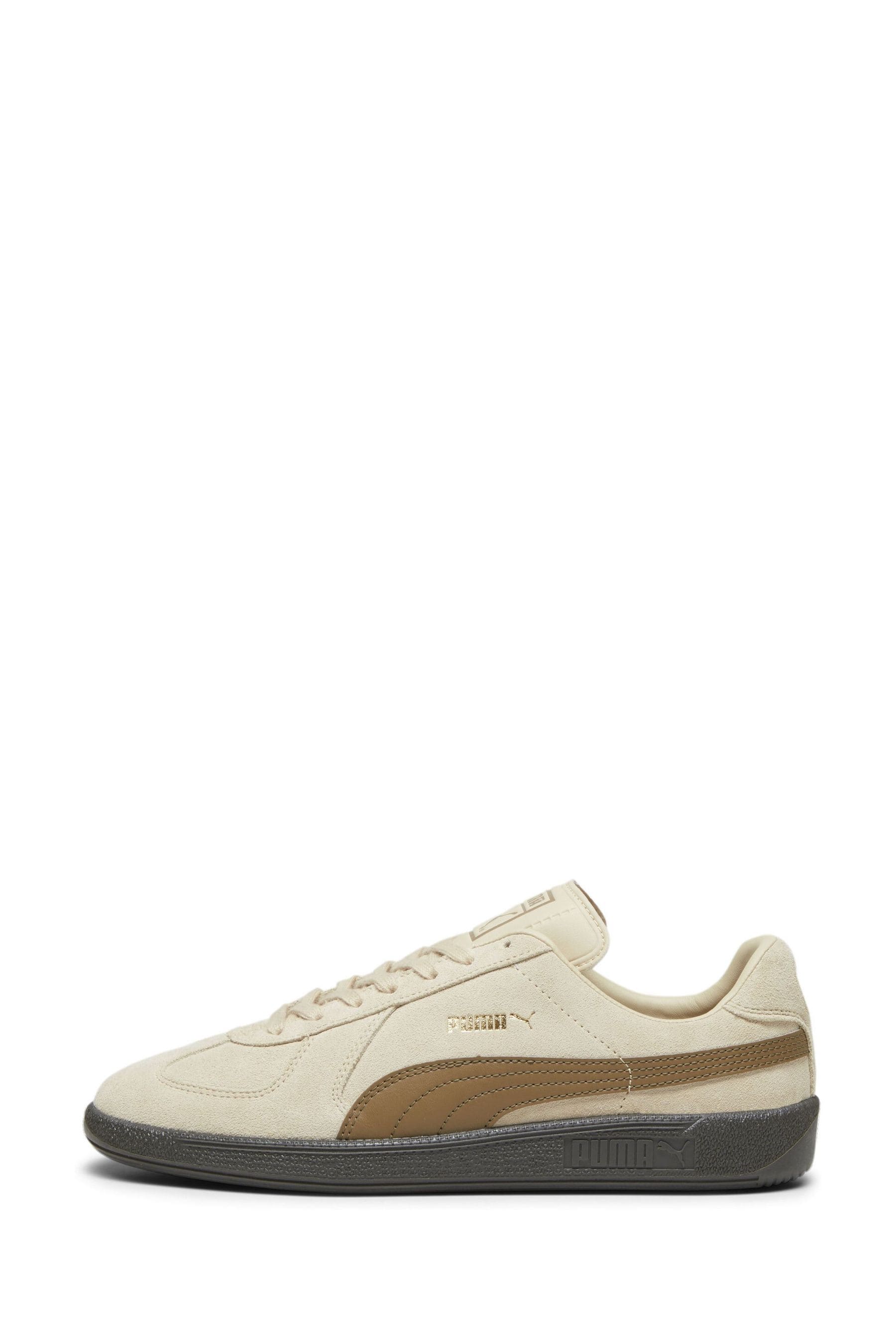 Puma Nude Army Trainer Suede Trainers
