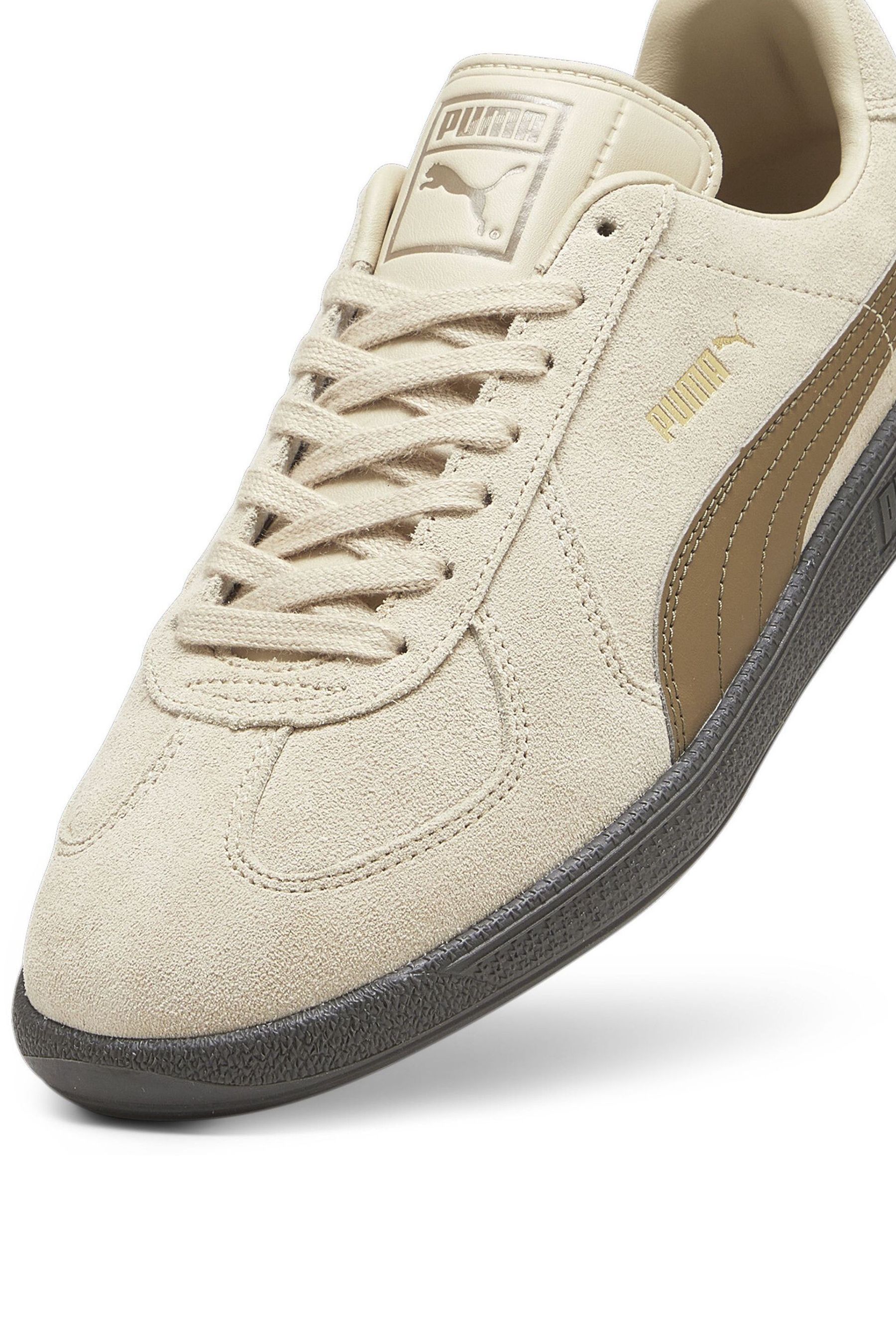 Puma Nude Army Trainer Suede Trainers