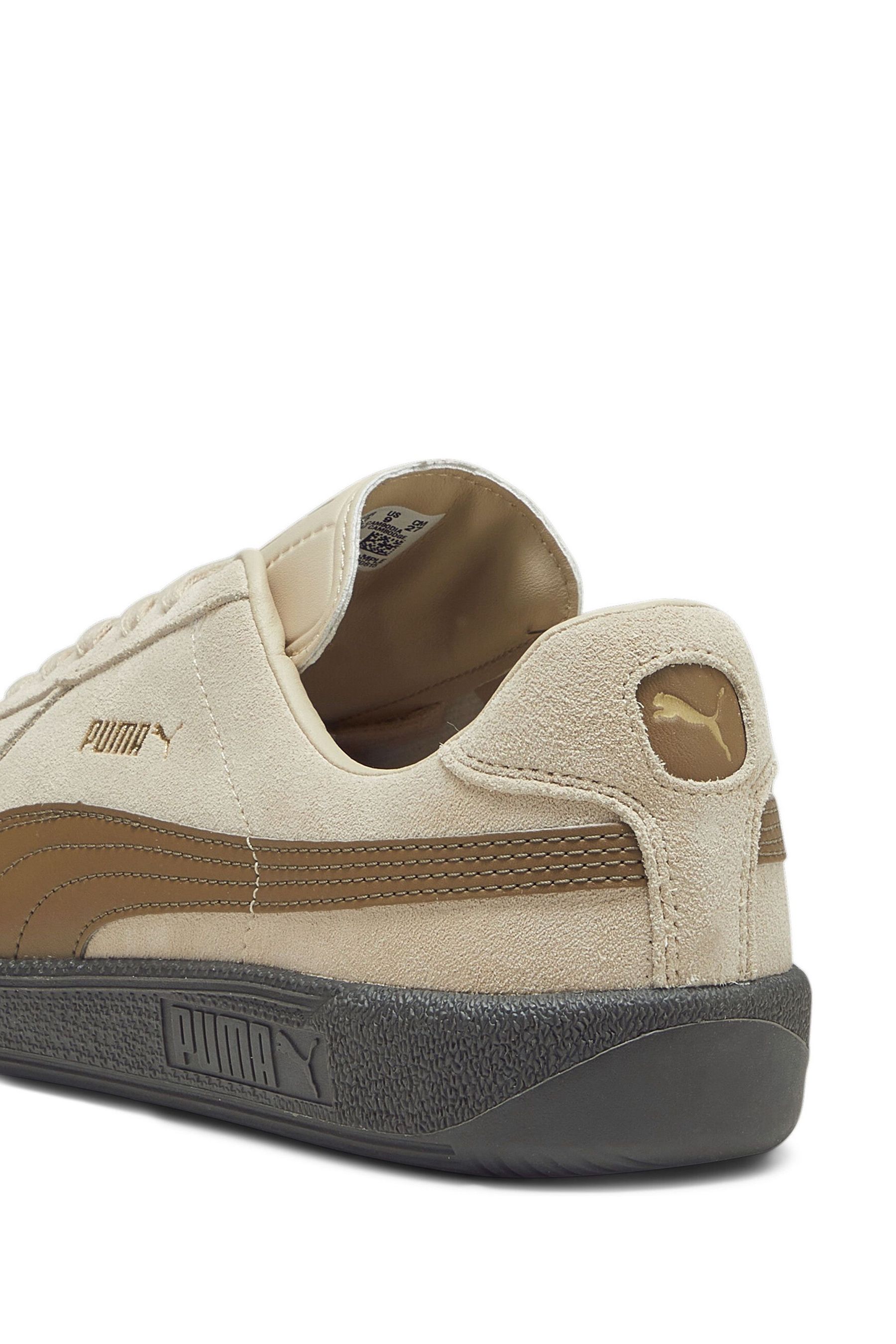 Puma Nude Army Trainer Suede Trainers