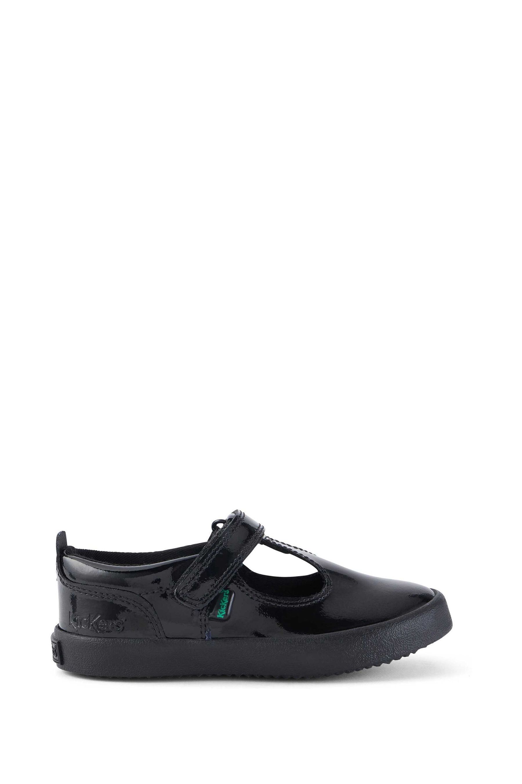 Buy Kickers Infants Kariko T Bar Patent Leather Hook And Loop