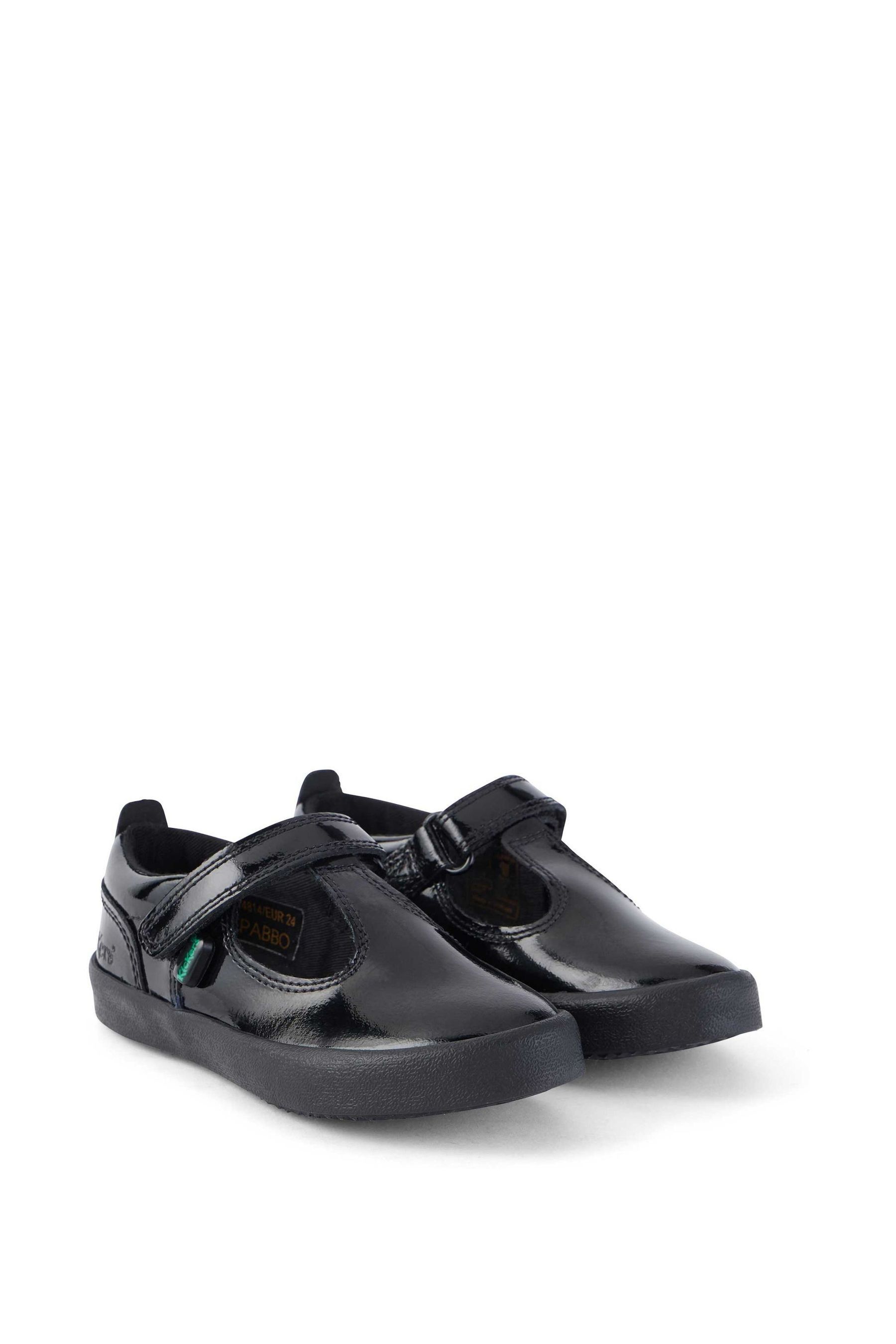 Buy Kickers Infants Kariko T Bar Patent Leather Hook And Loop