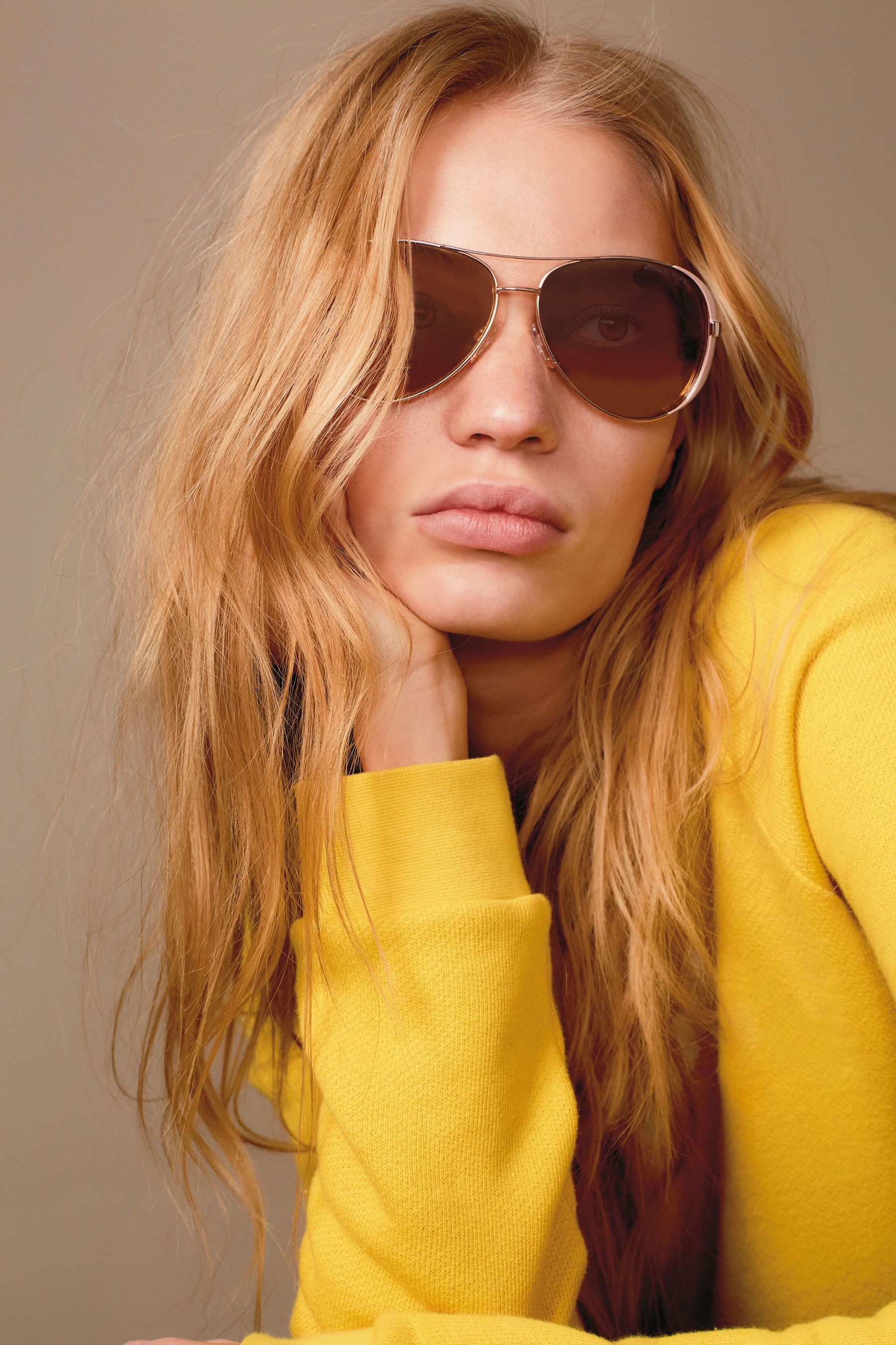 Michael kors sunglasses rose outlet gold