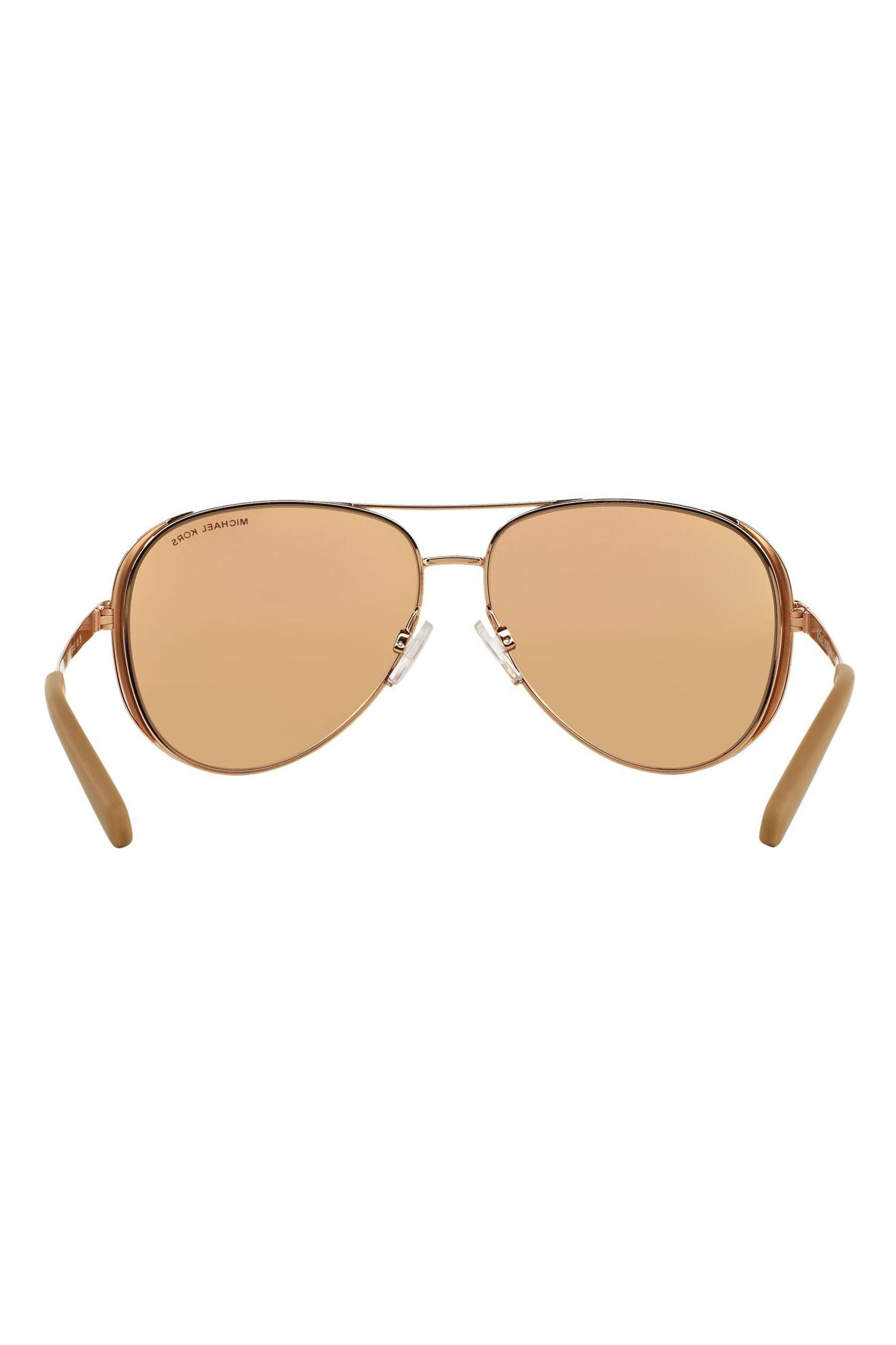 Michael kors chelsea aviator sunglasses rose gold sale