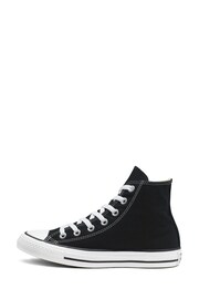 Converse Black/White Wide Fit Chuck Taylor All Star High Trainers - Image 2 of 5