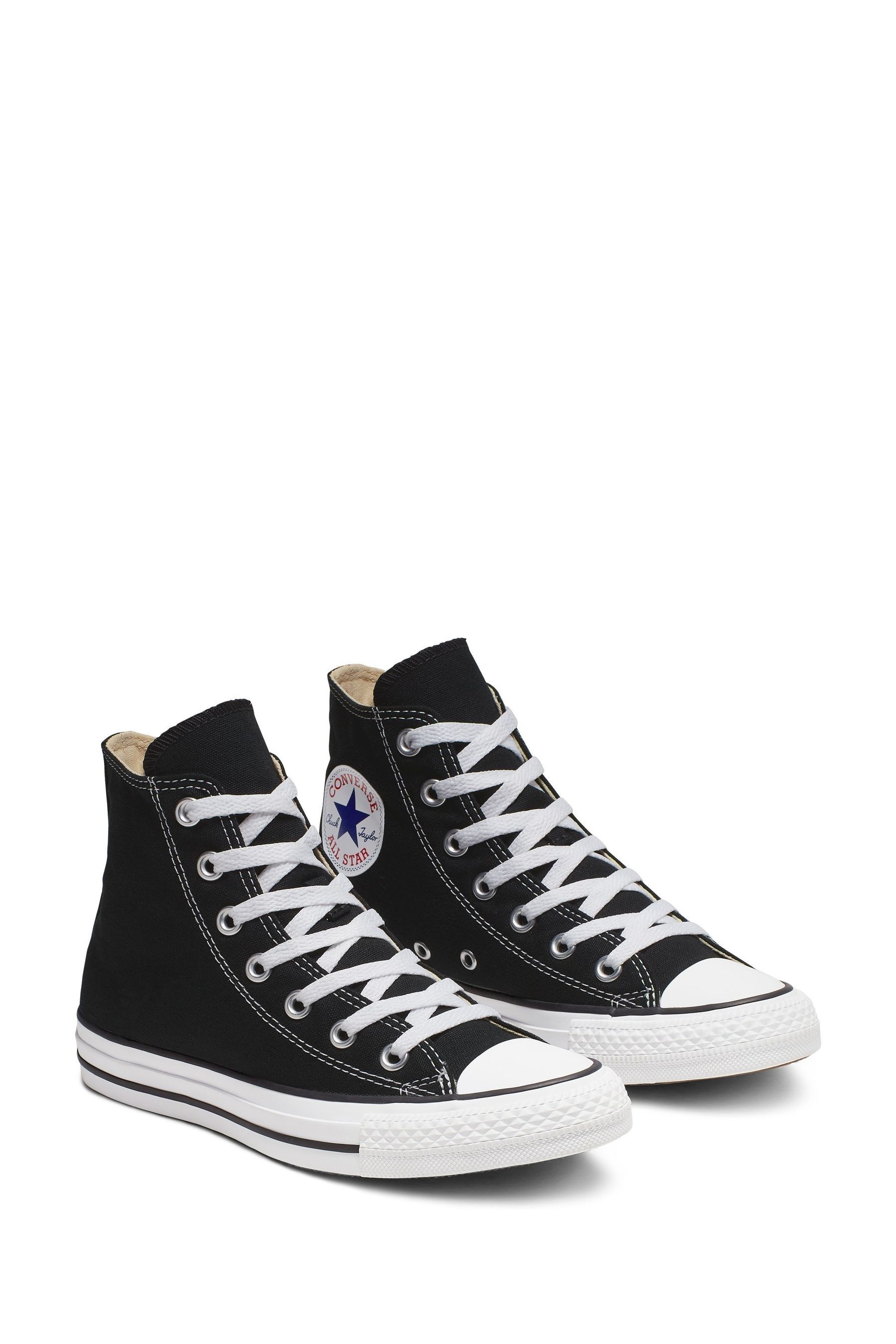 Buy Converse Black White Standard Fit Chuck Taylor All Star High Trainers from the Next UK online shop