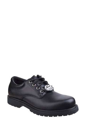 Skechers Black Cottonwood Slip Resistant Work Shoes
