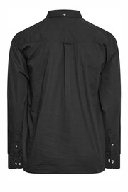 BadRhino Big & Tall Black Long Sleeve Poplin Shirt - Image 2 of 3