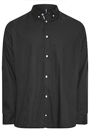 BadRhino Big & Tall Black Long Sleeve Poplin Shirt - Image 3 of 3