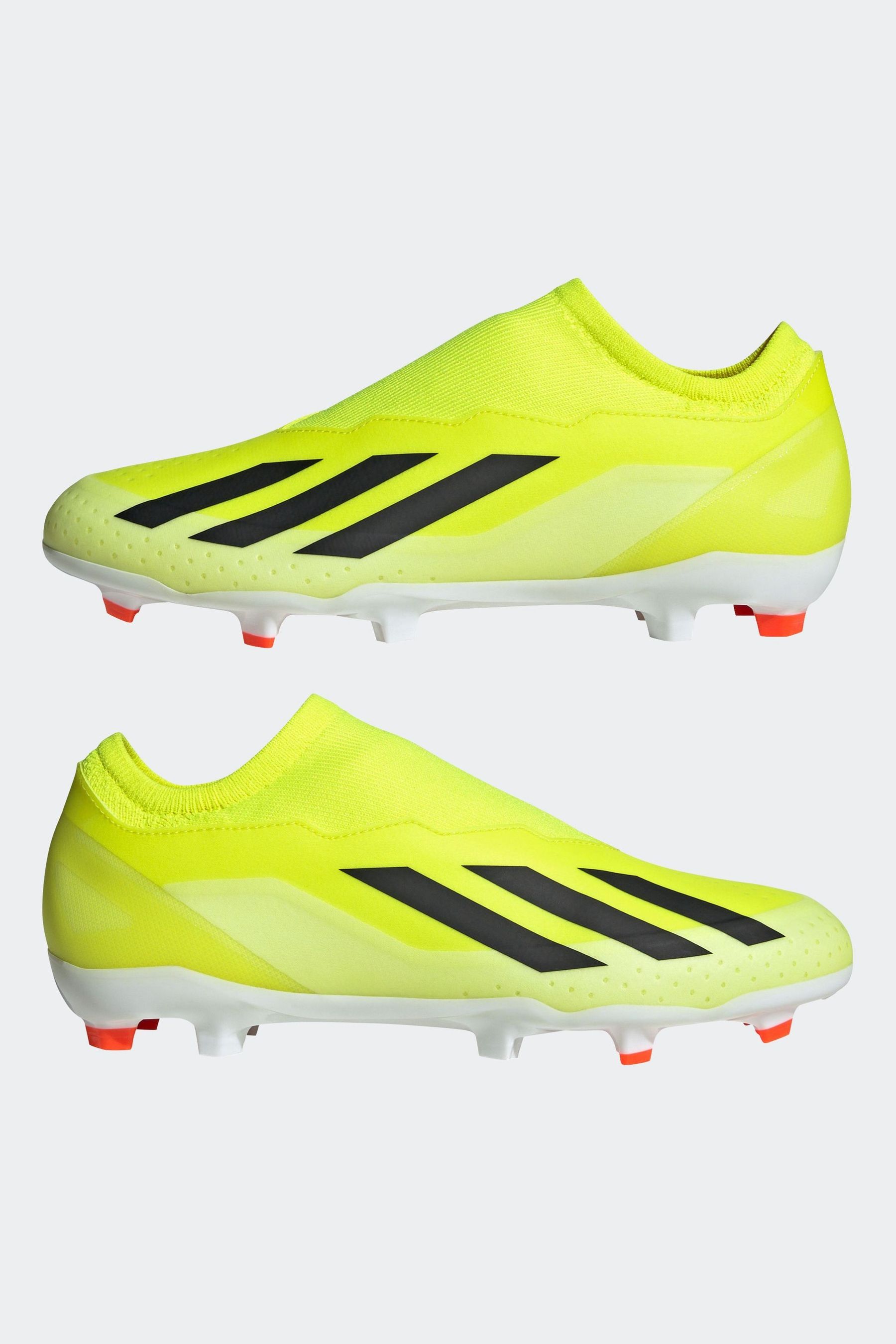 Adidas yellow football boots top