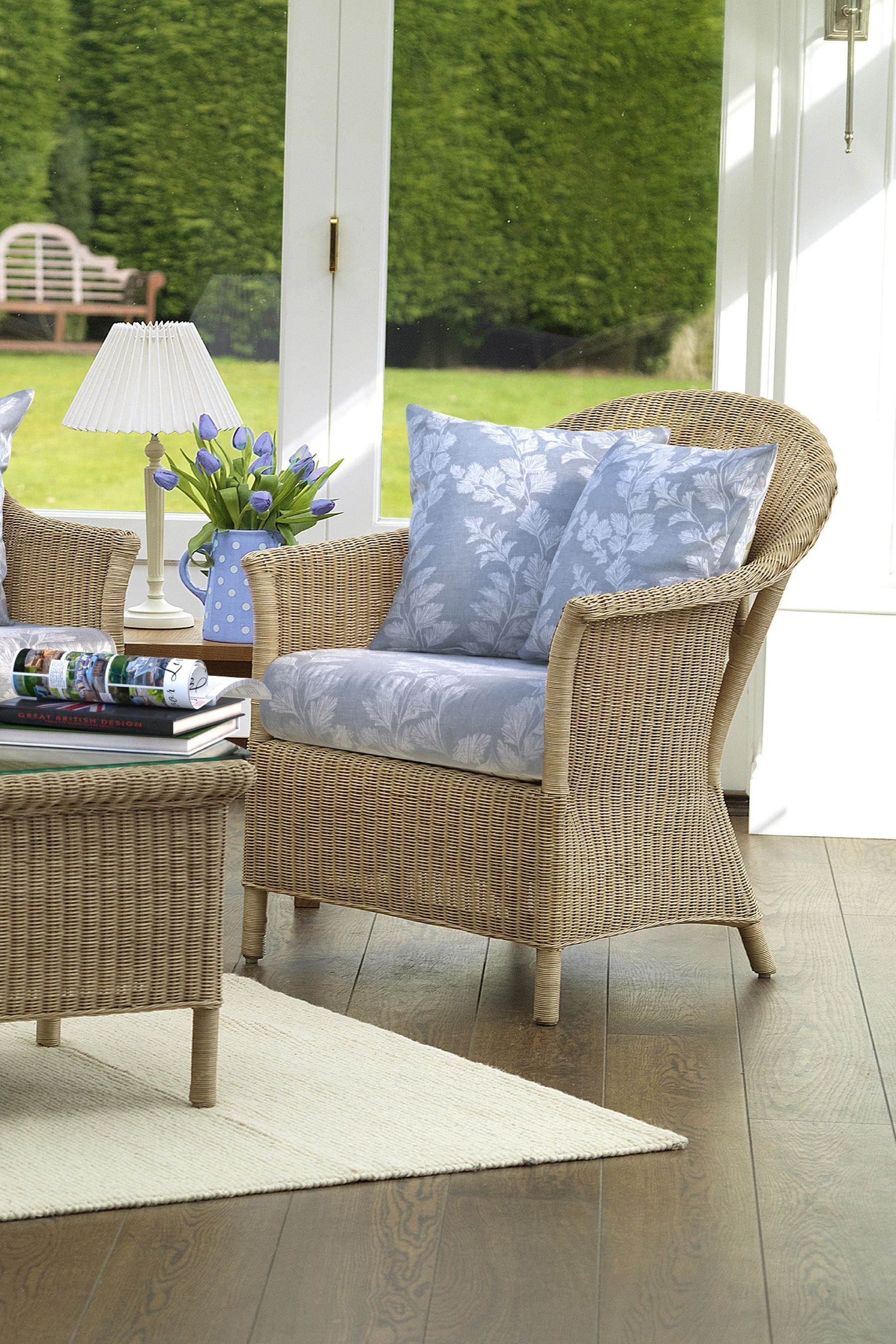 Indoor online cane chairs