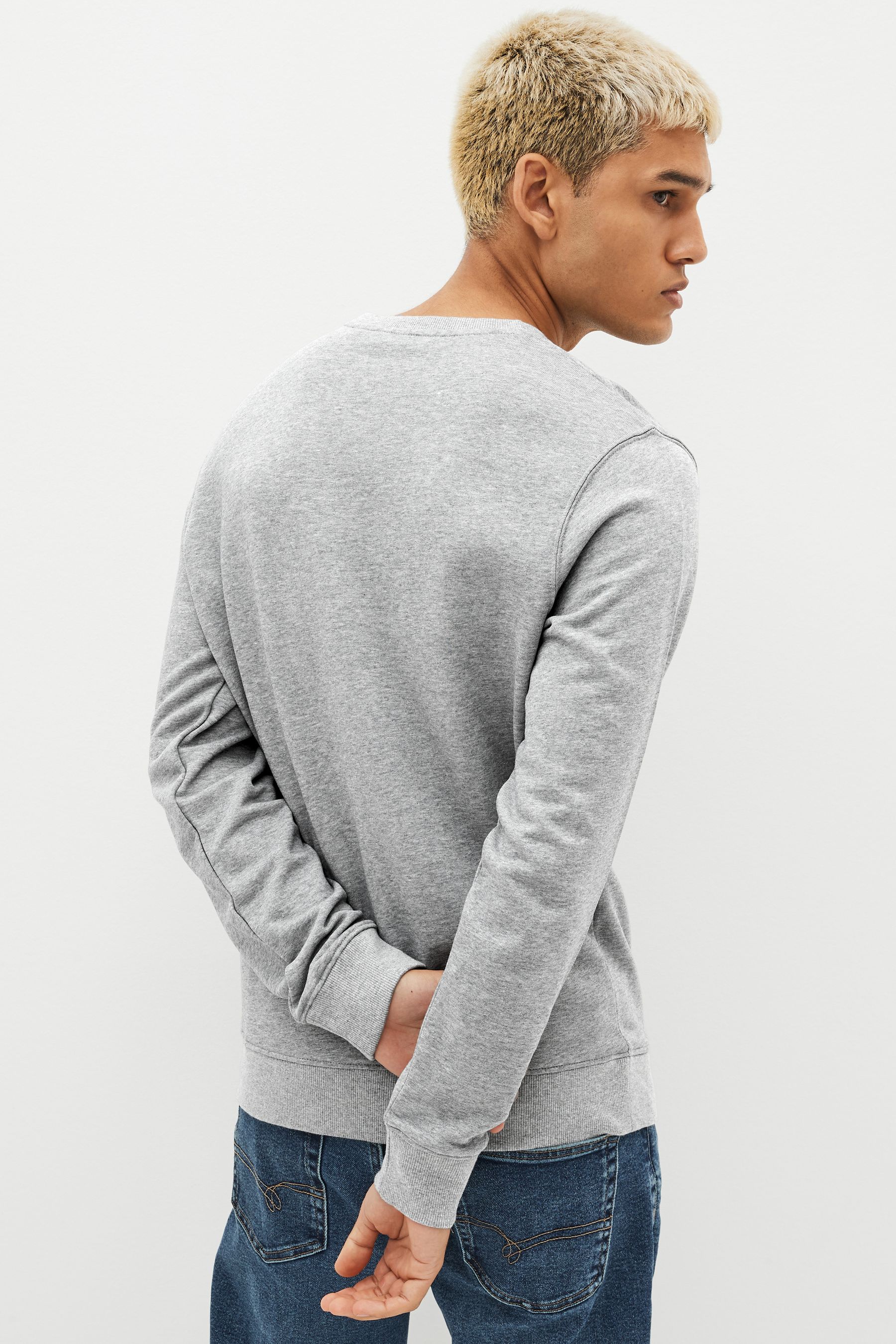 Lyle and scott grey sweatshirt online