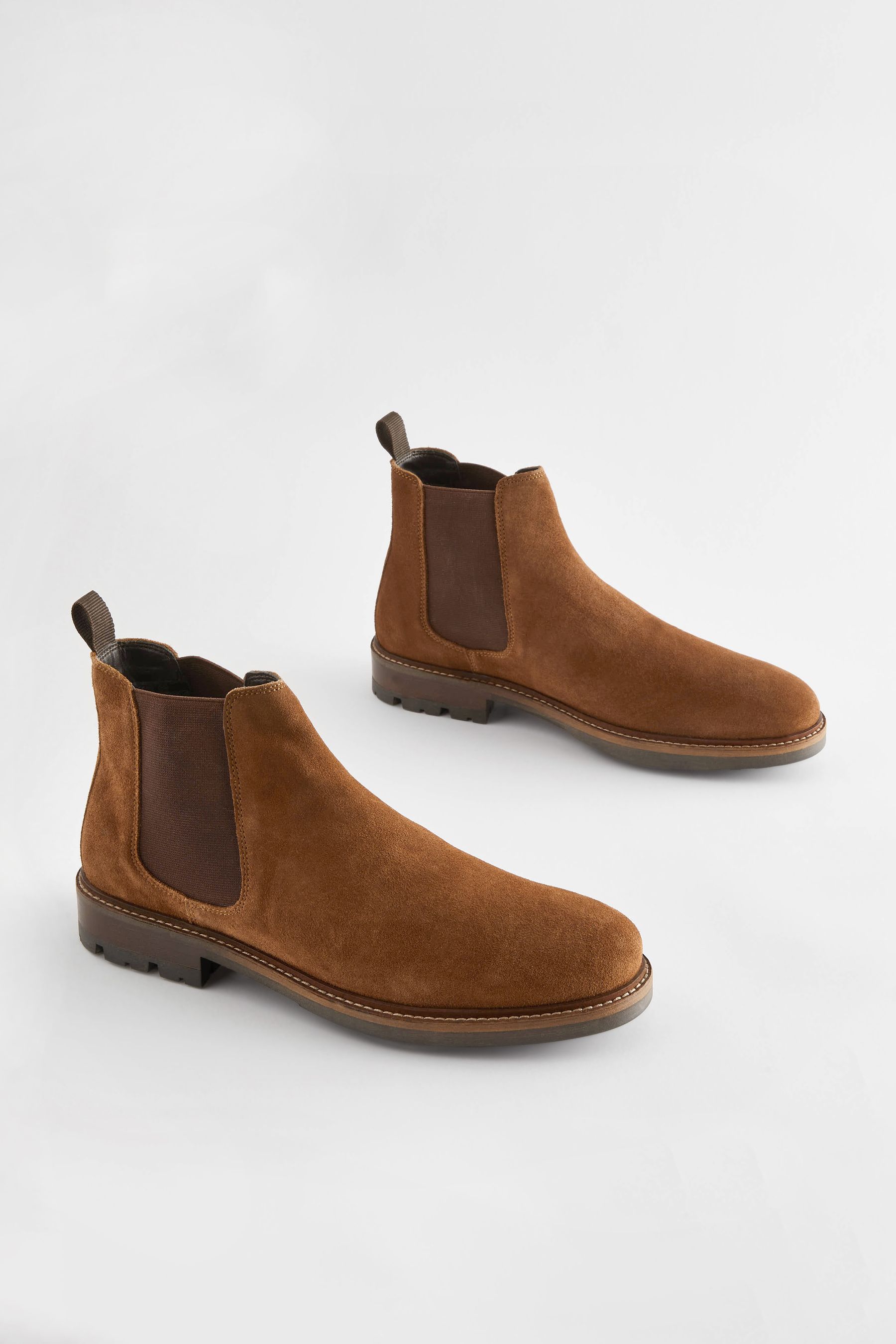 Buy Tan Brown Chelsea Boots from Next Luxembourg