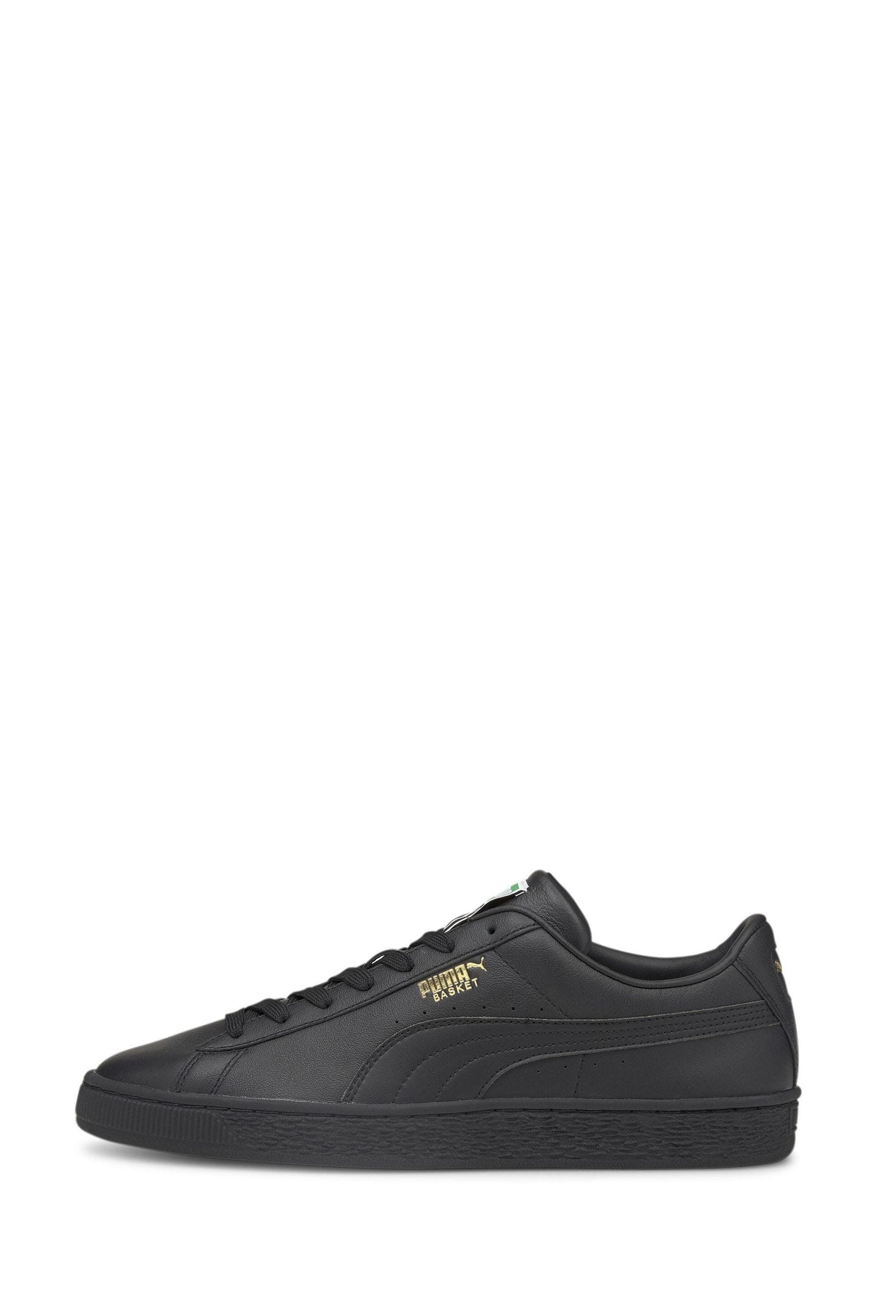 Puma basket black online