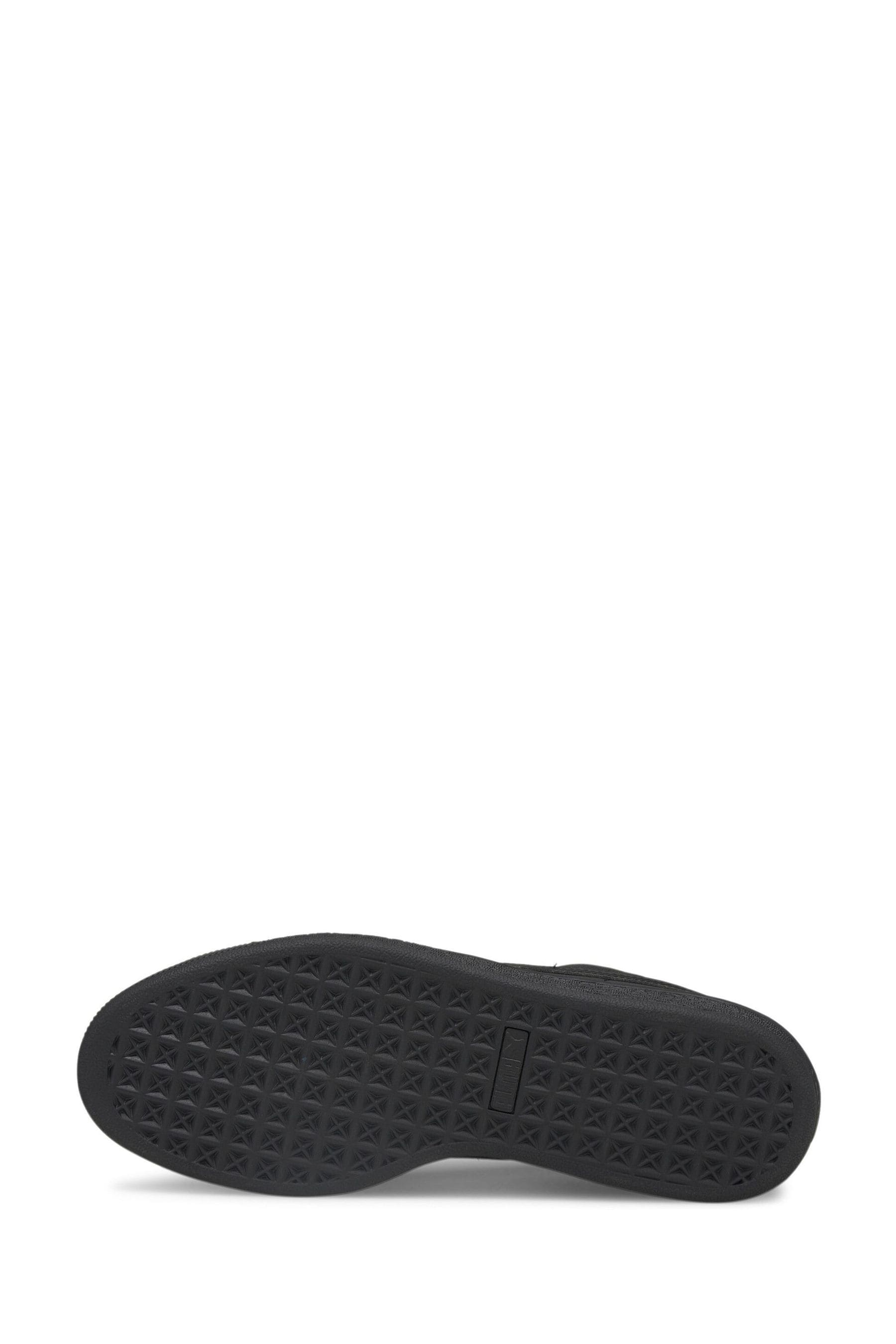 Puma black basket trainers clearance