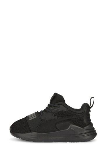 Puma Black Wired Run Pure Baby AC Shoes