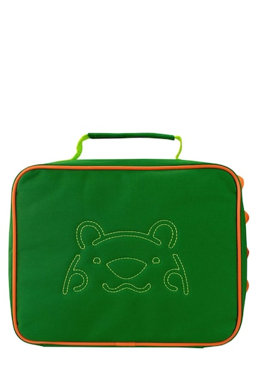 Harry Bear Green Dinosaur Boys Lunch Bag