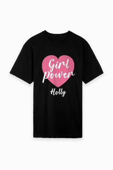 Personalised Girl Power T-Shirt by Dollymix