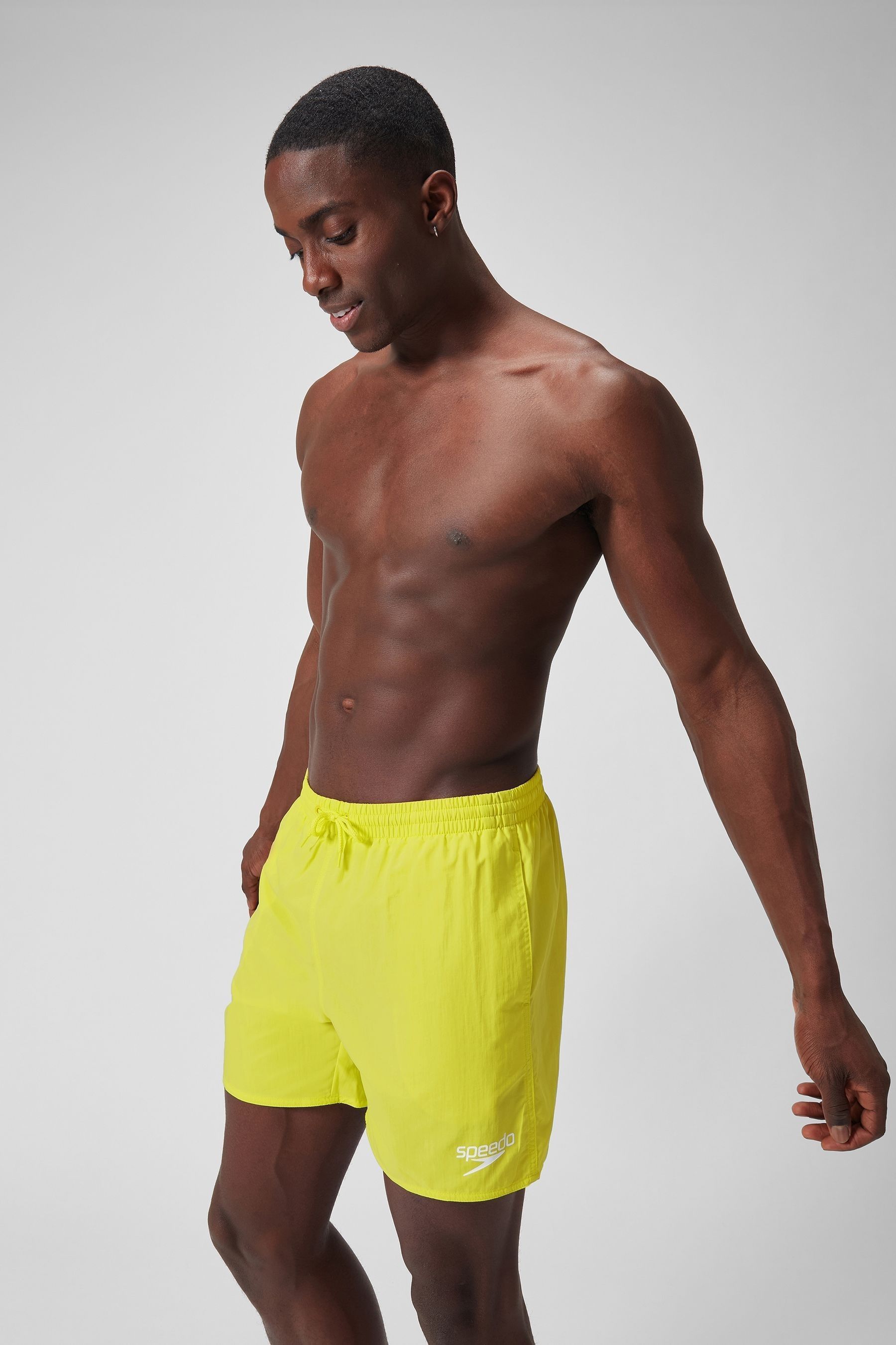 Buy Speedo Yellow Mens Essential Swim Shorts from Next Iceland