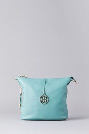 Lakeland Leather Green Cartmel Leather Cross-Body Bag - Image 1 of 6