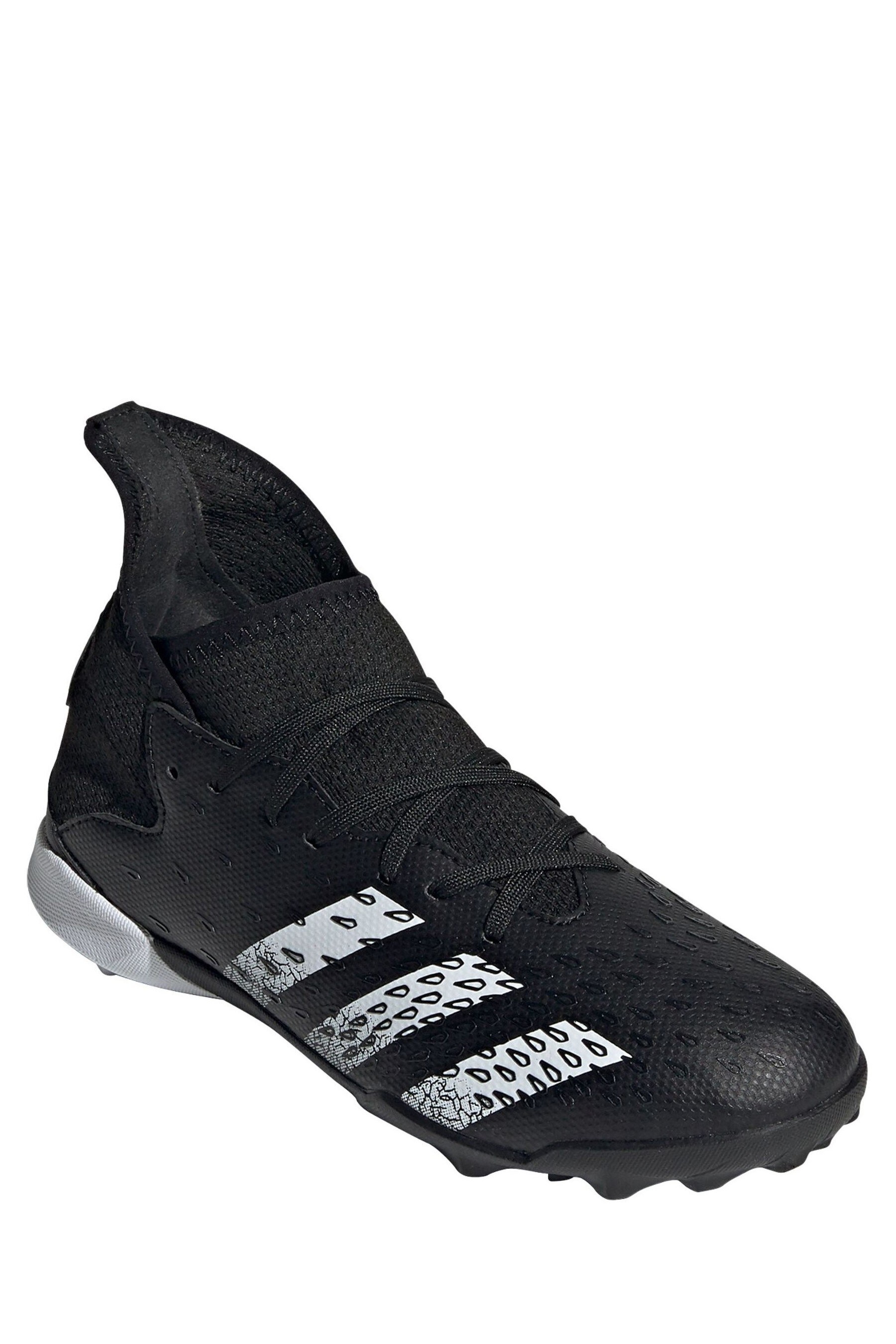 Buy adidas Black Red Predator P3 Kids Turf Football Boots from Next Luxembourg