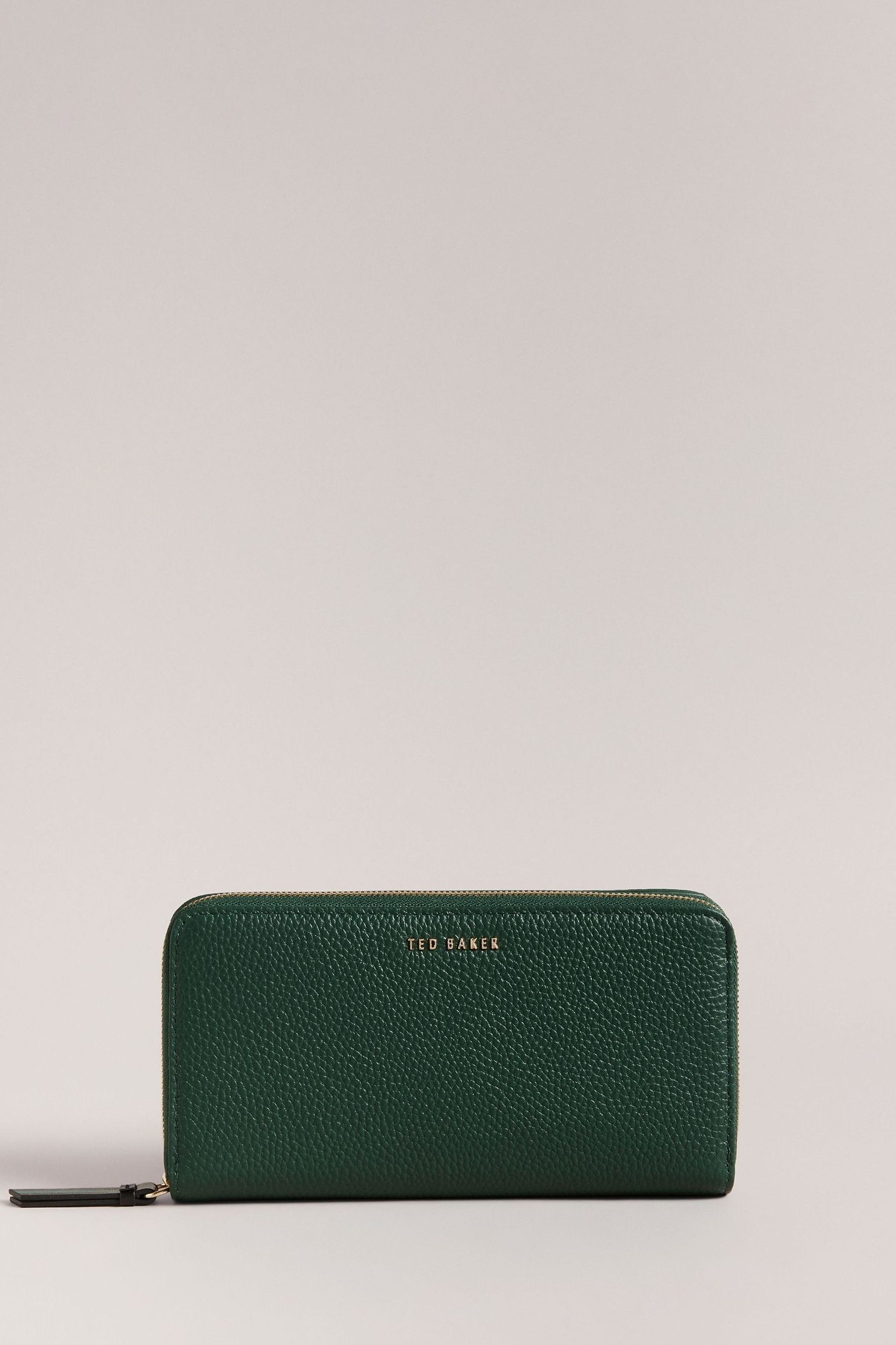 Buy Ted Baker Large Green Daliea Webbing Zip Around Matinee Wallet from Next Ireland