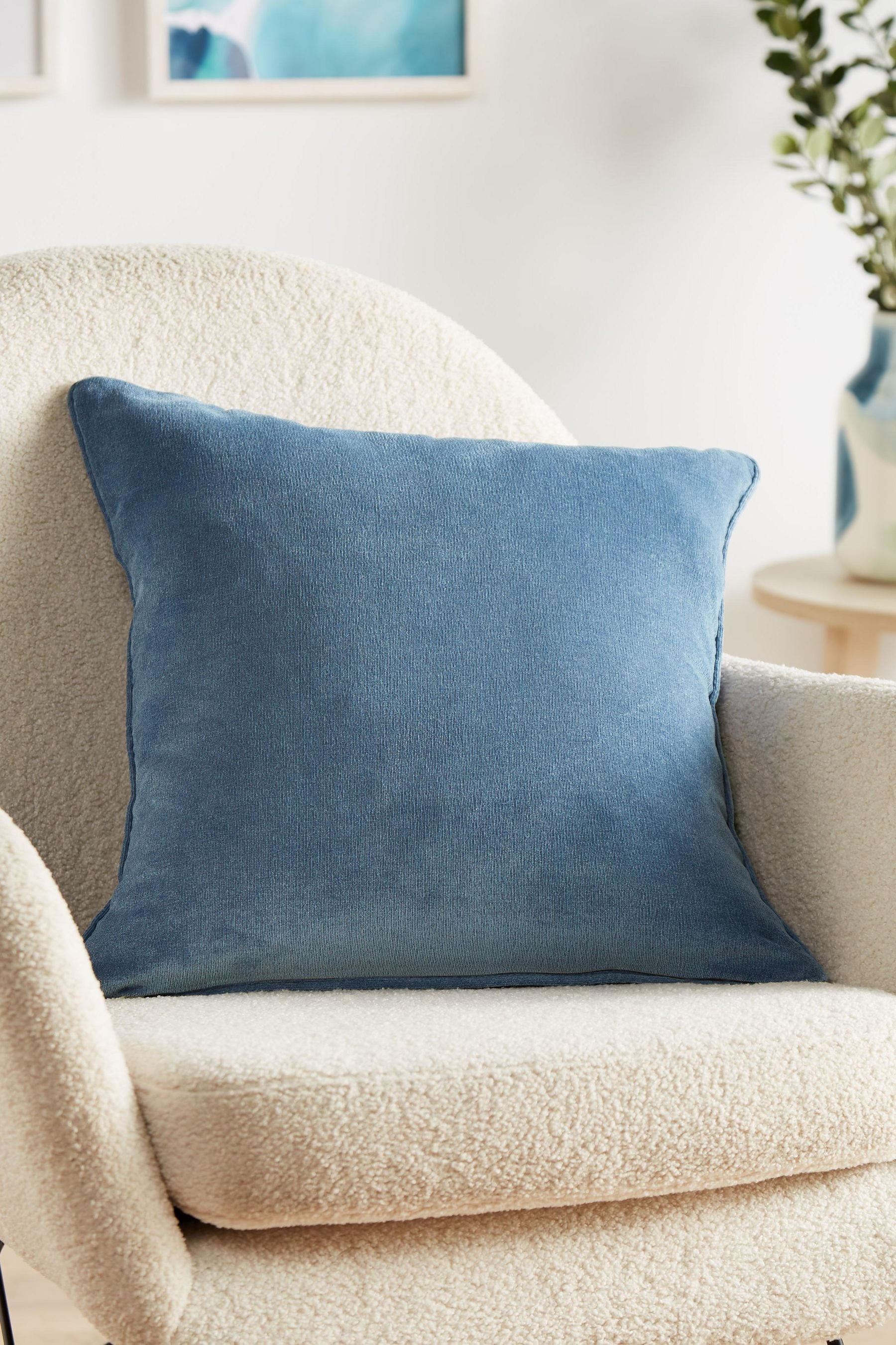 Next velour cushions top