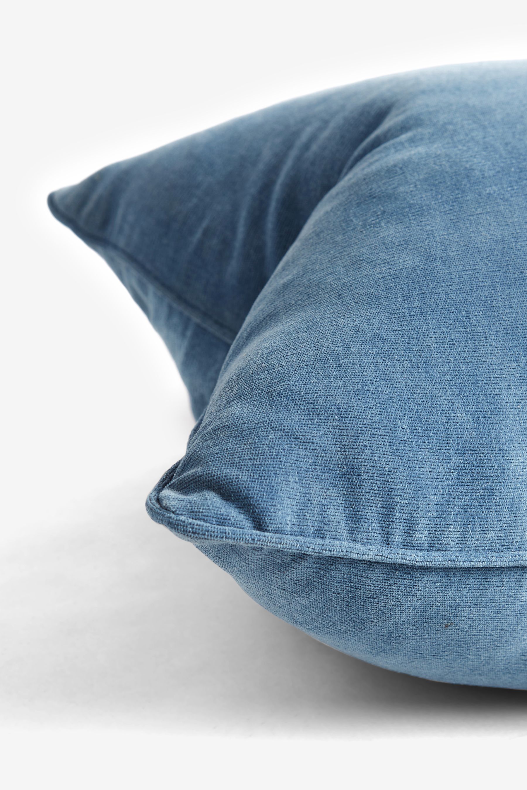 Airforce Blue 45 x 45cm Soft Velour Cushion