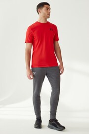 Under Armour Grey UA Rival Terry Joggers - Image 2 of 6