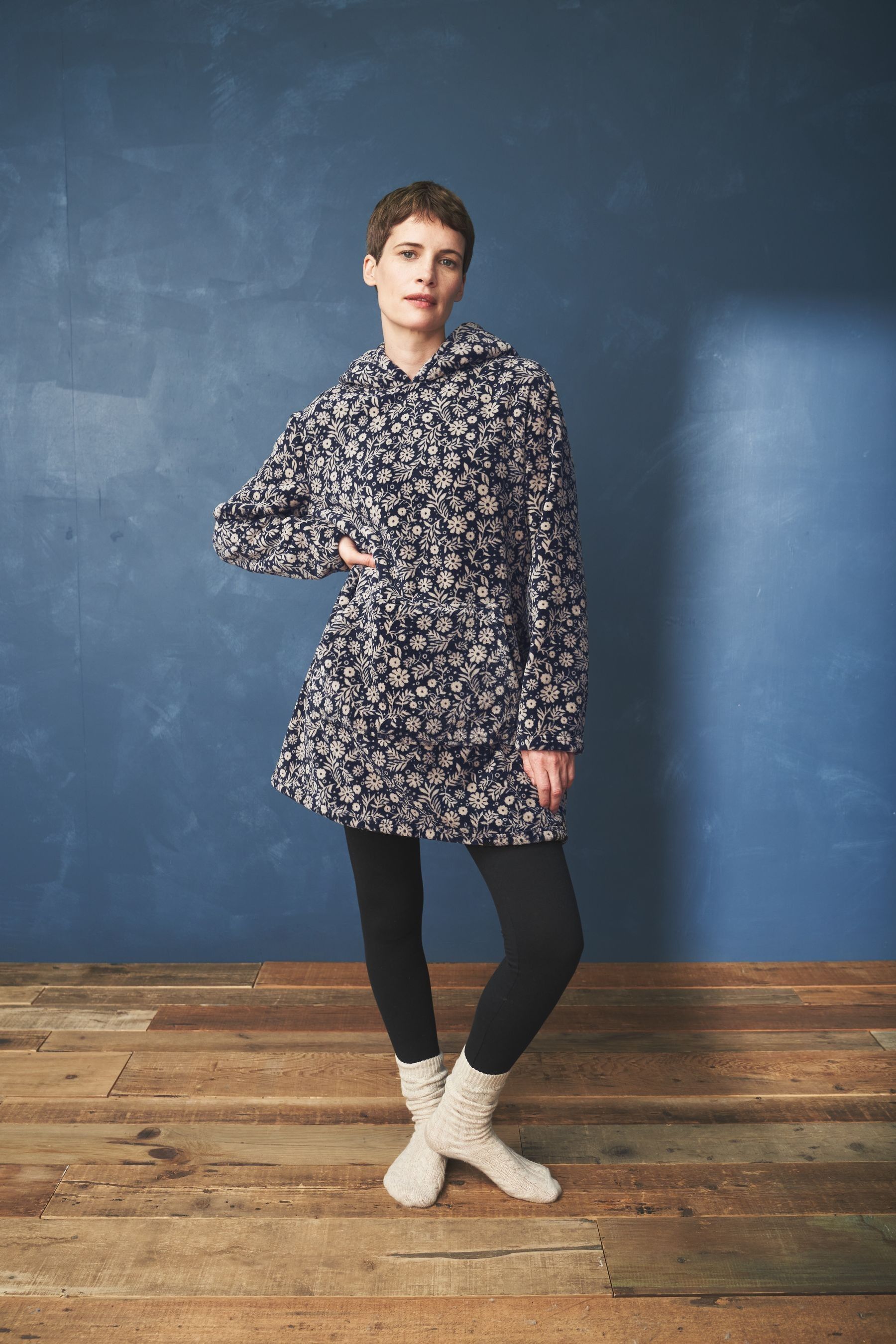 Buy Seasalt Cornwall Blue Snugsoft Hoodie from Next Germany
