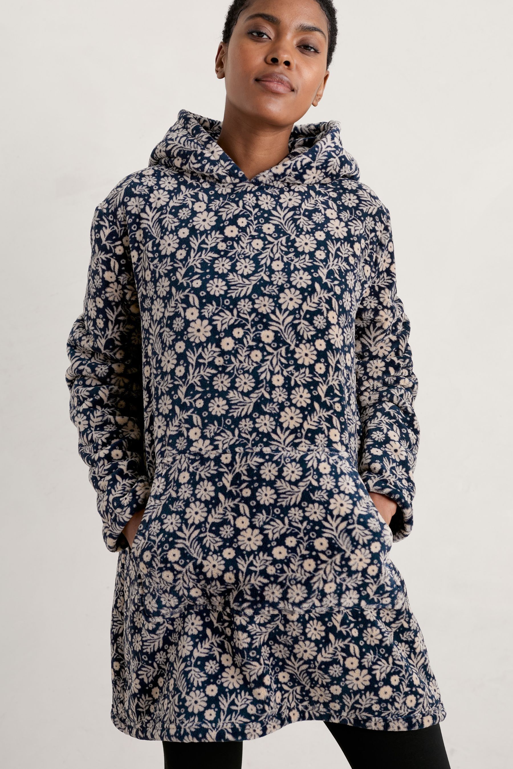 Buy Seasalt Cornwall Blue Snugsoft Hoodie from Next Germany