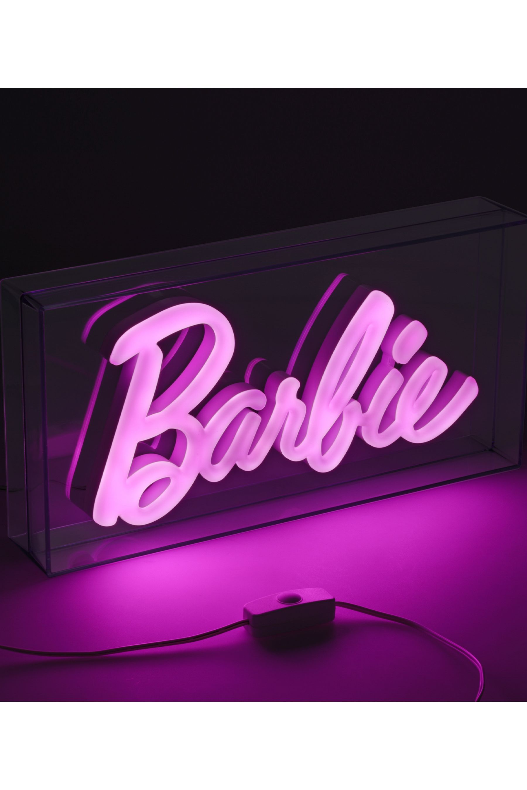 Barbie hotsell neon light