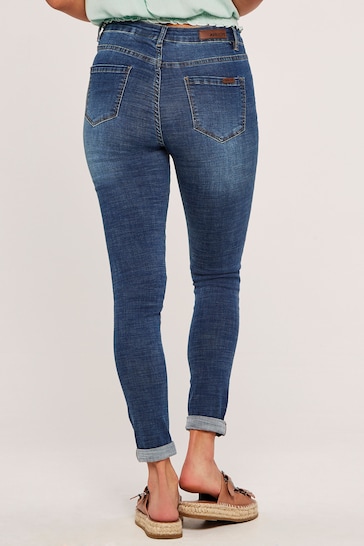 Apricot Blue Sienna Mid Rise Skinny Jeans