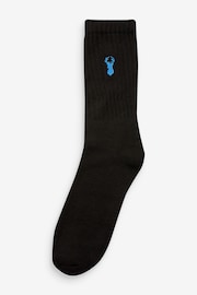 Blue 10 Pack Heavyweight Socks - Image 11 of 11