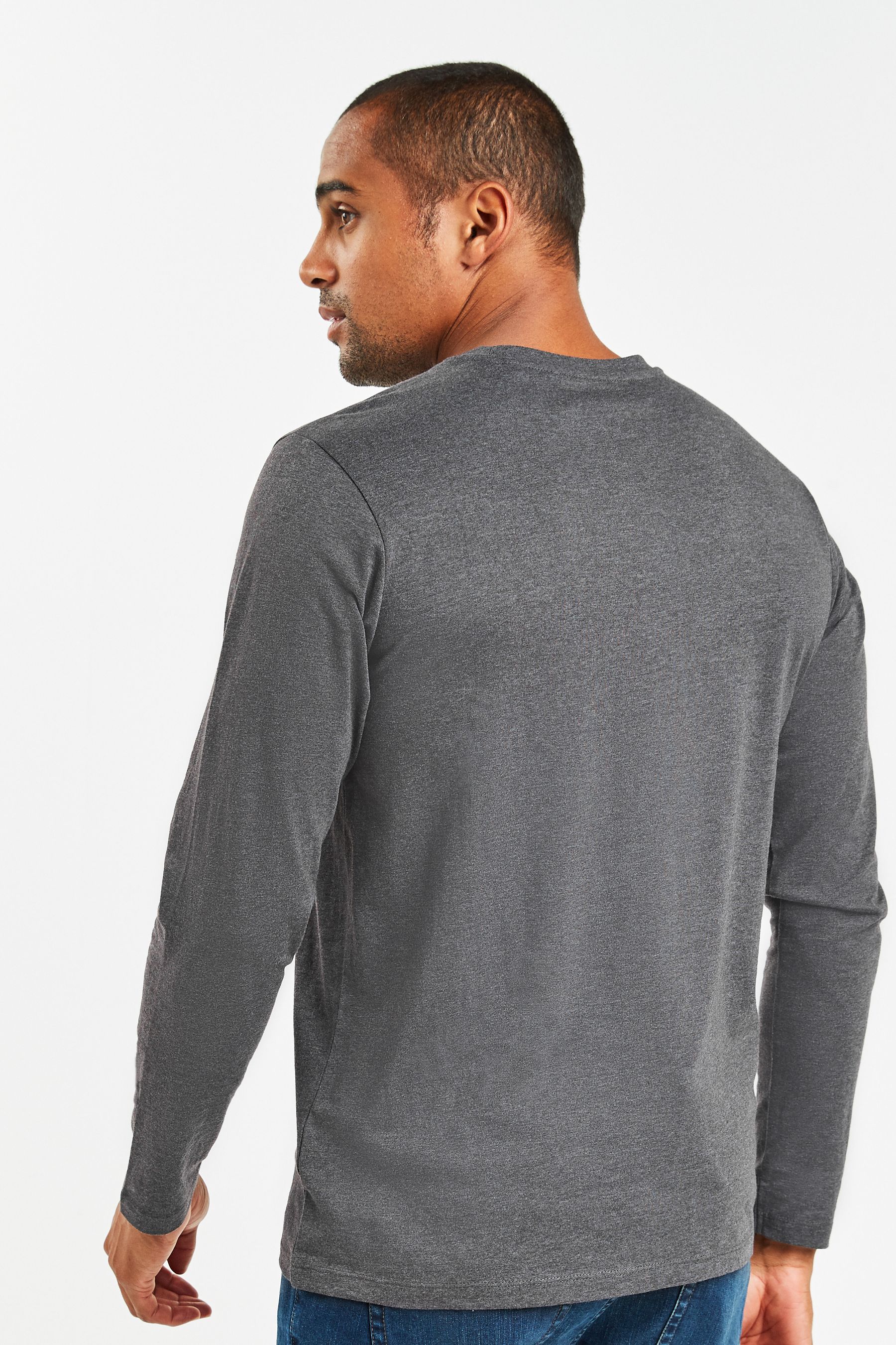 Long sleeve crew deals neck shirts mens