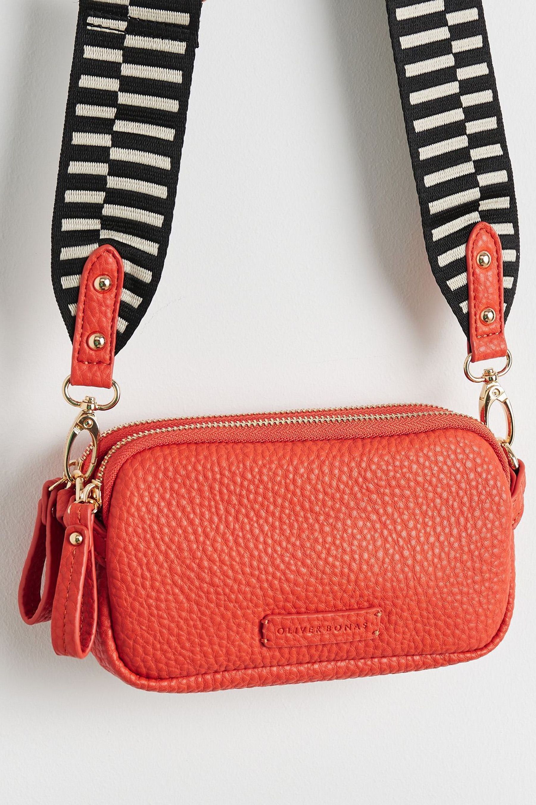 Oliver bonas red bag store