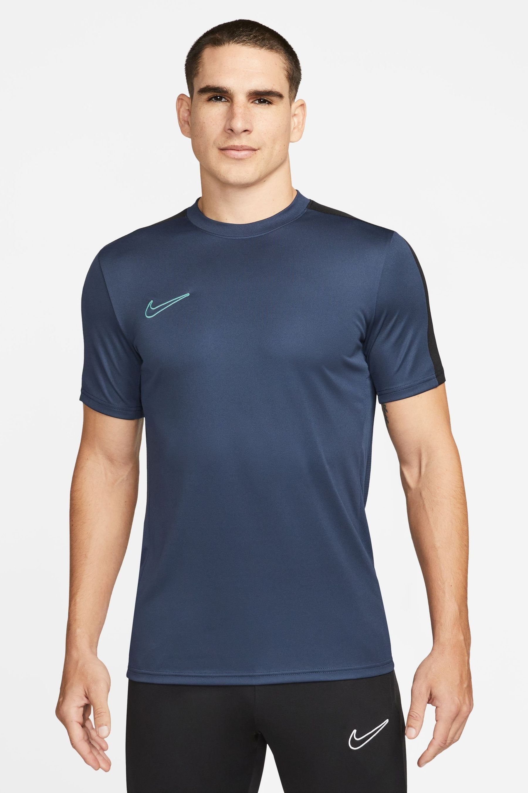 Navy blue nike dri fit shirt top