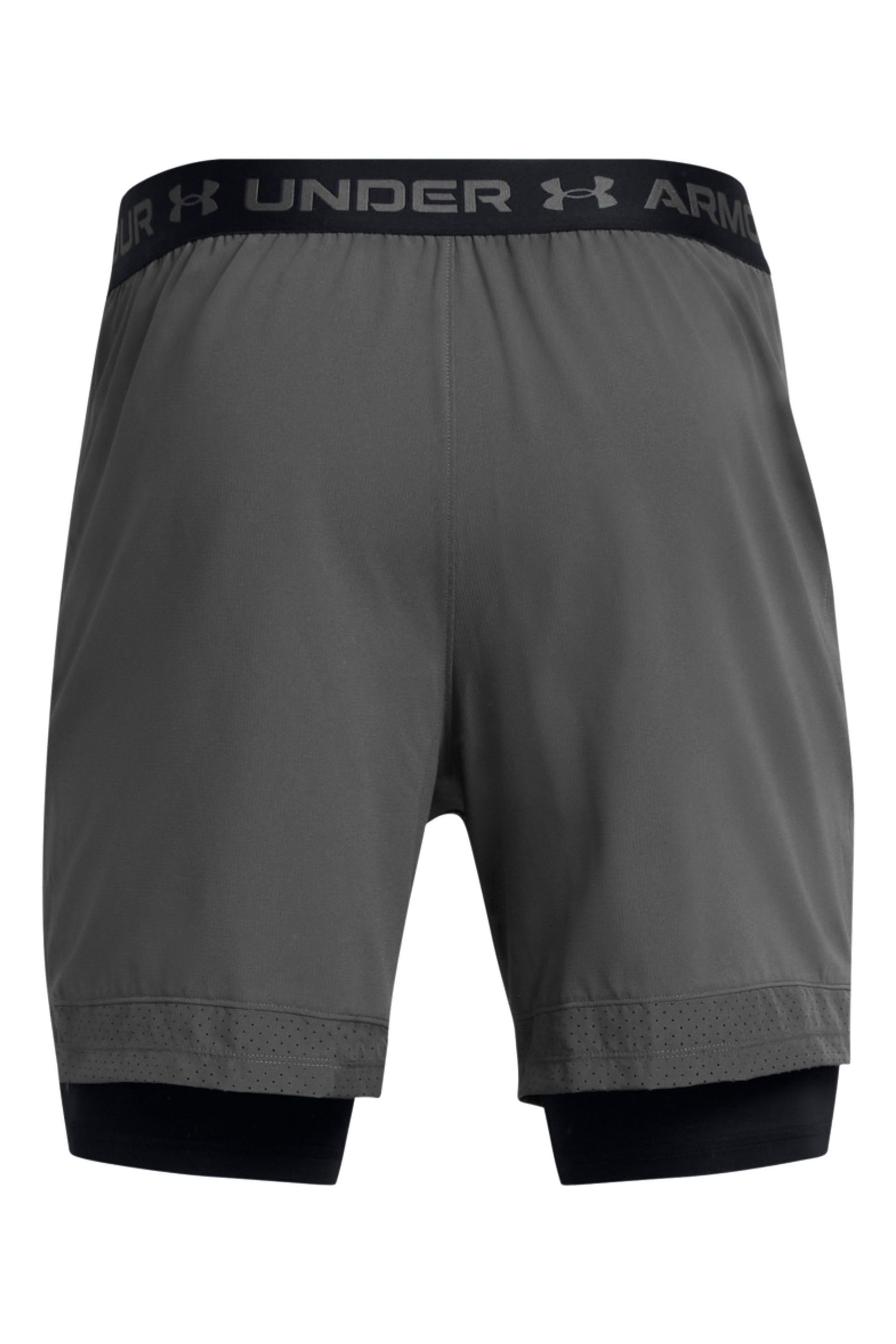 Under armour qualifier 2 in 1 shorts mens on sale
