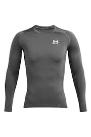 Under Armour Grey HG Comp T-Shirt - Image 3 of 4