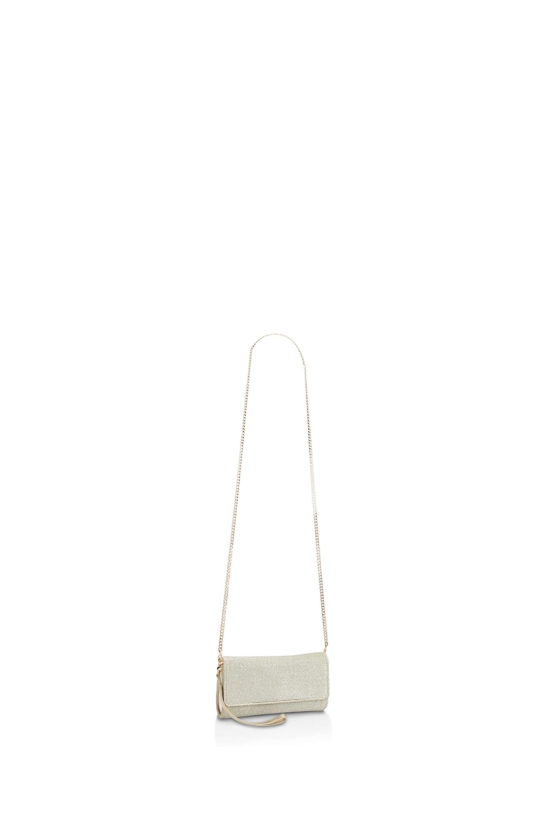 Buy Carvela Gold Gala Clutch Bag from Next Luxembourg