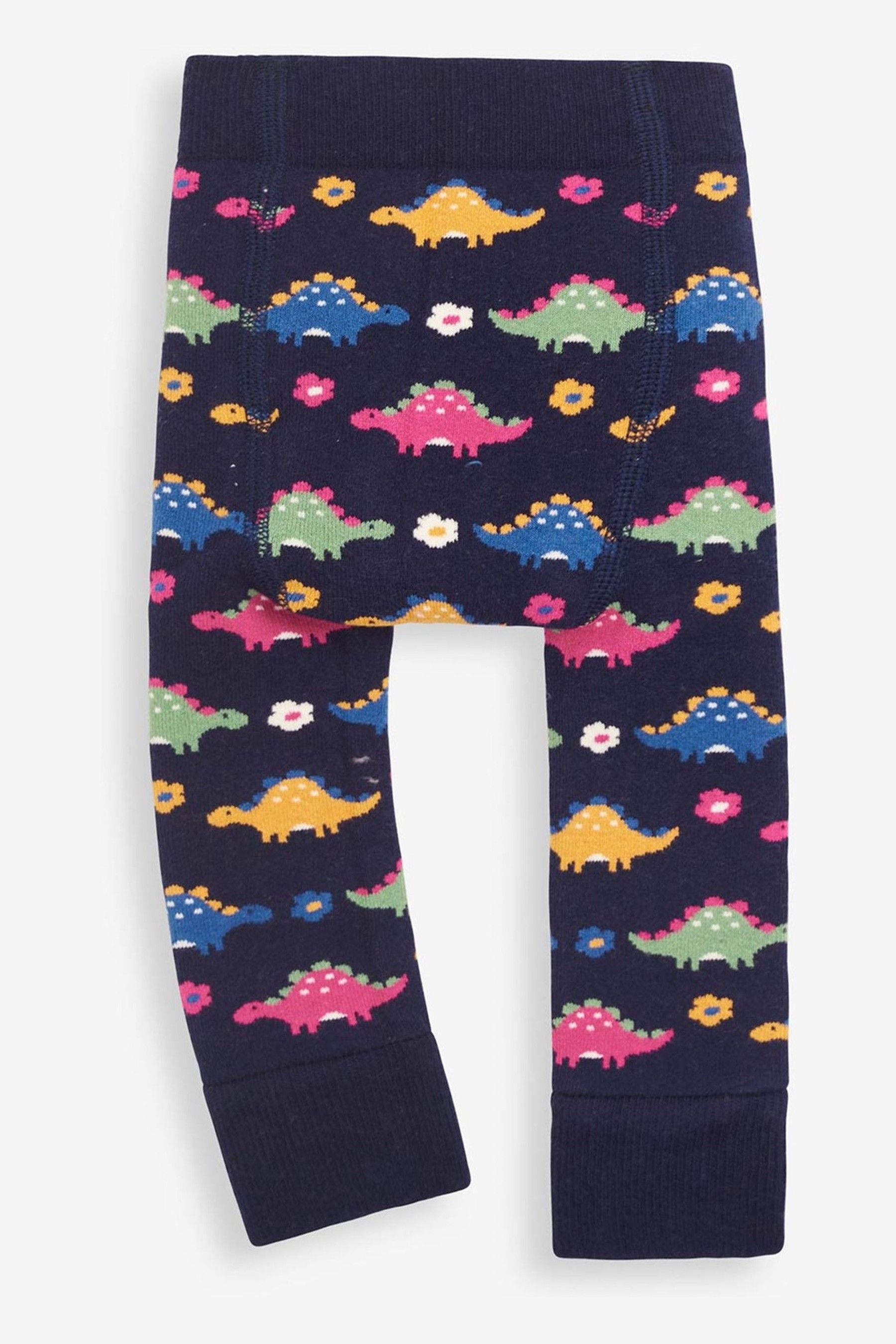 Buy JoJo Maman Bebe Navy Dino Extra Thick Baby Leggings from the Next UK online shop