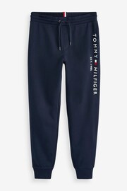 Tommy Hilfiger Blue Logo Joggers - Image 4 of 4