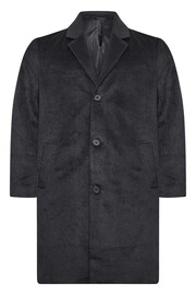 BadRhino Big & Tall Black Single Brested Coat - Image 2 of 3