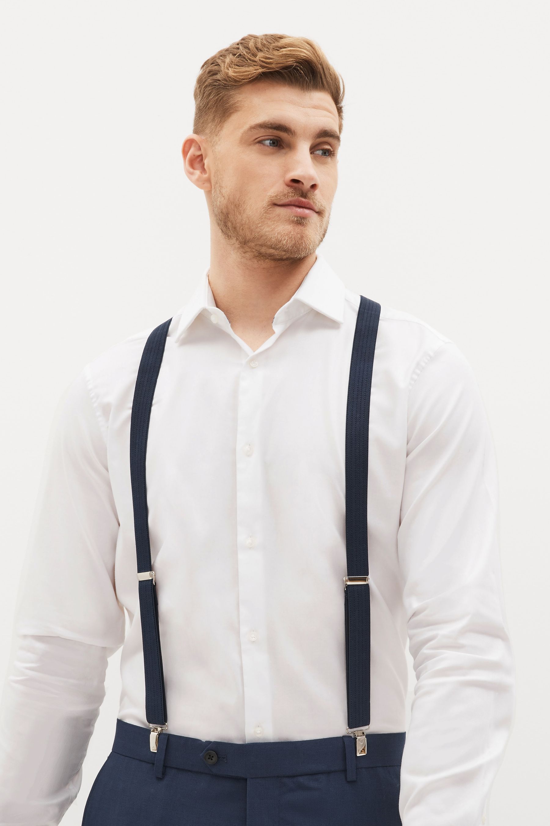 Navy sales blue braces