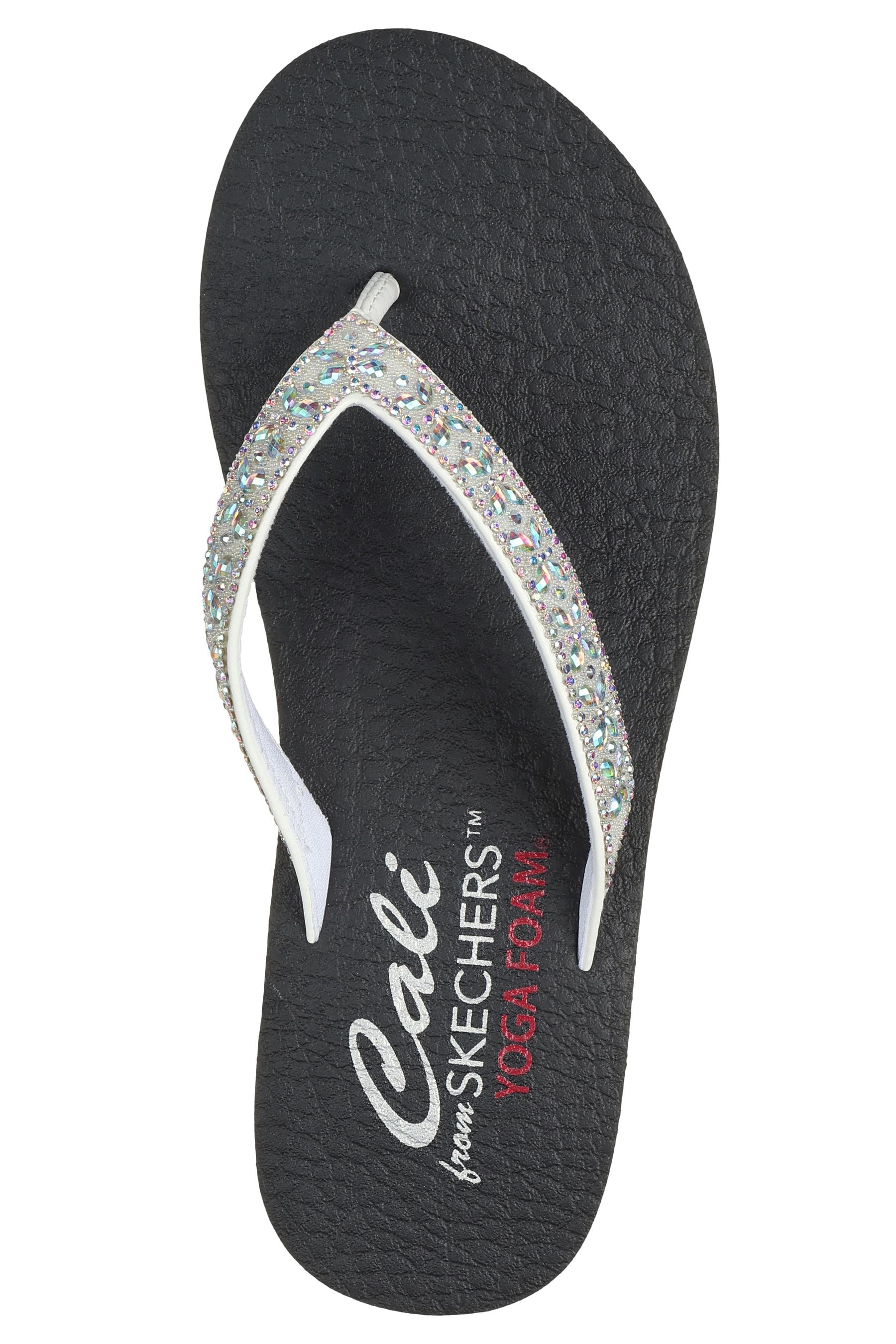 Sketchers yoga hot sale flip flops