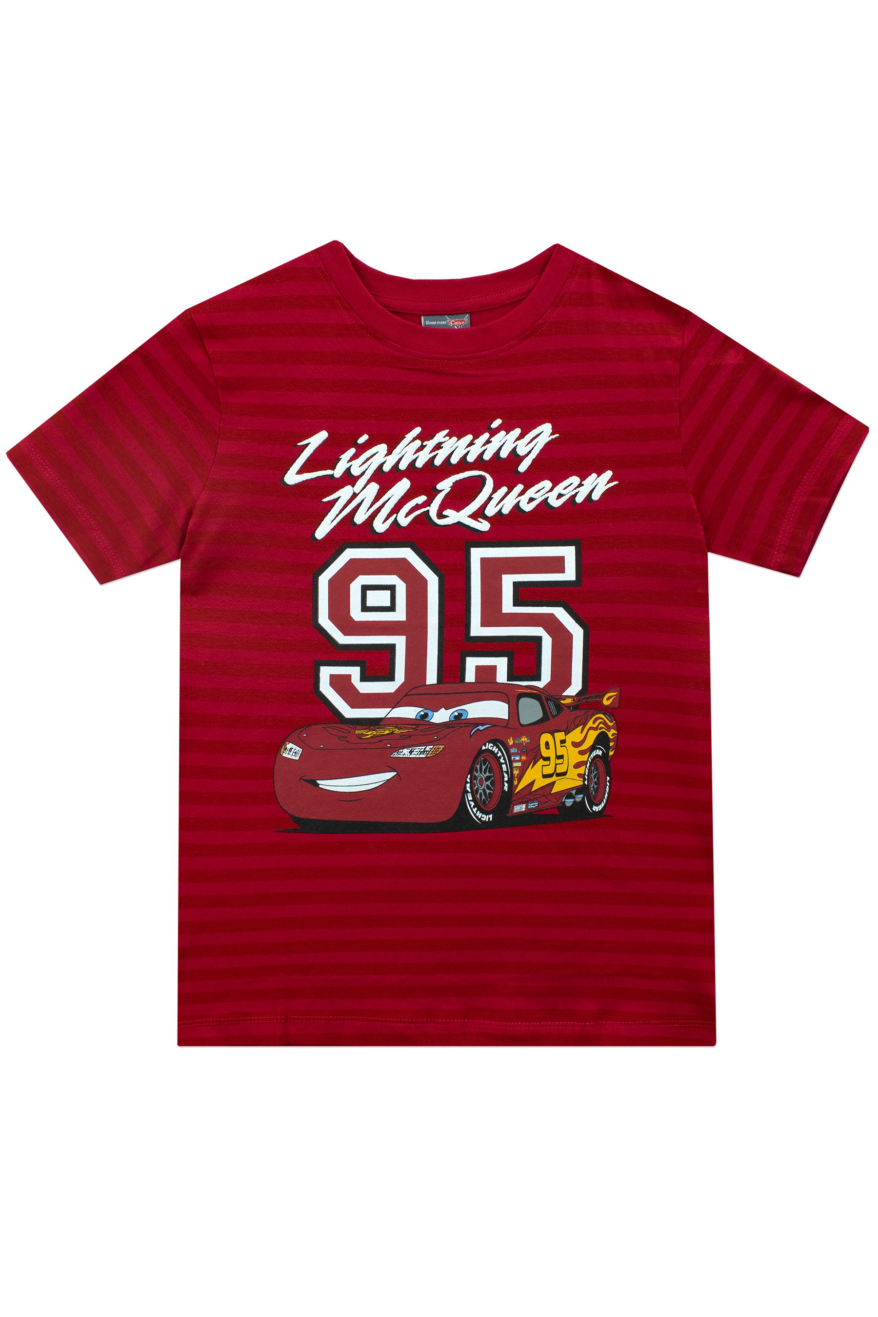Buy Character Red 100 Cotton Disney Cars Short Sleeved T Shirt from the Next UK online shop